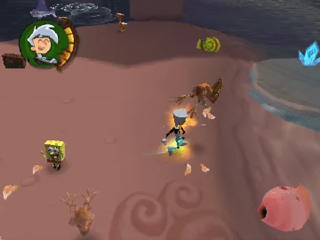 Nicktoons - Battle for Volcano Island screen shot game playing